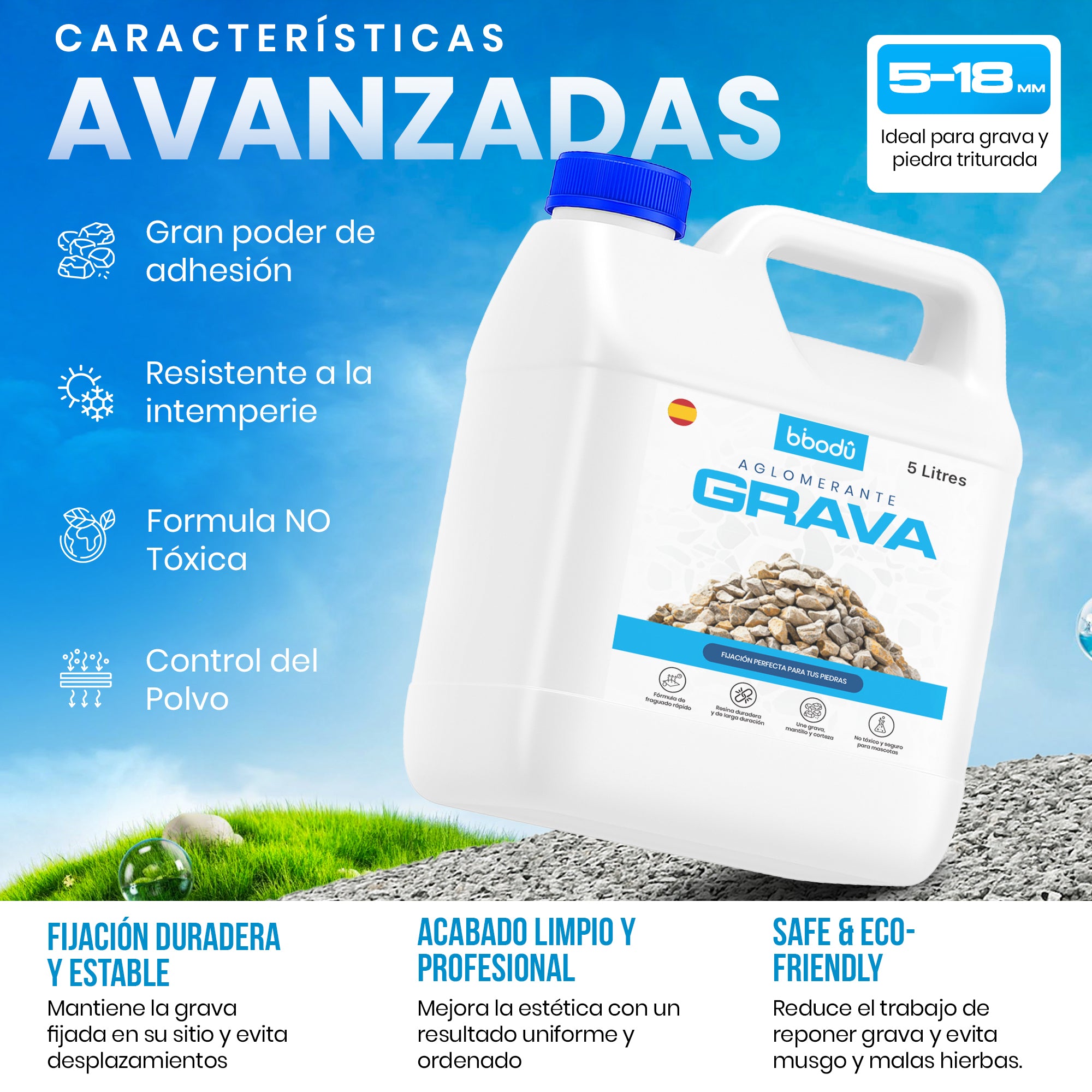 Aglomerante de Grava
