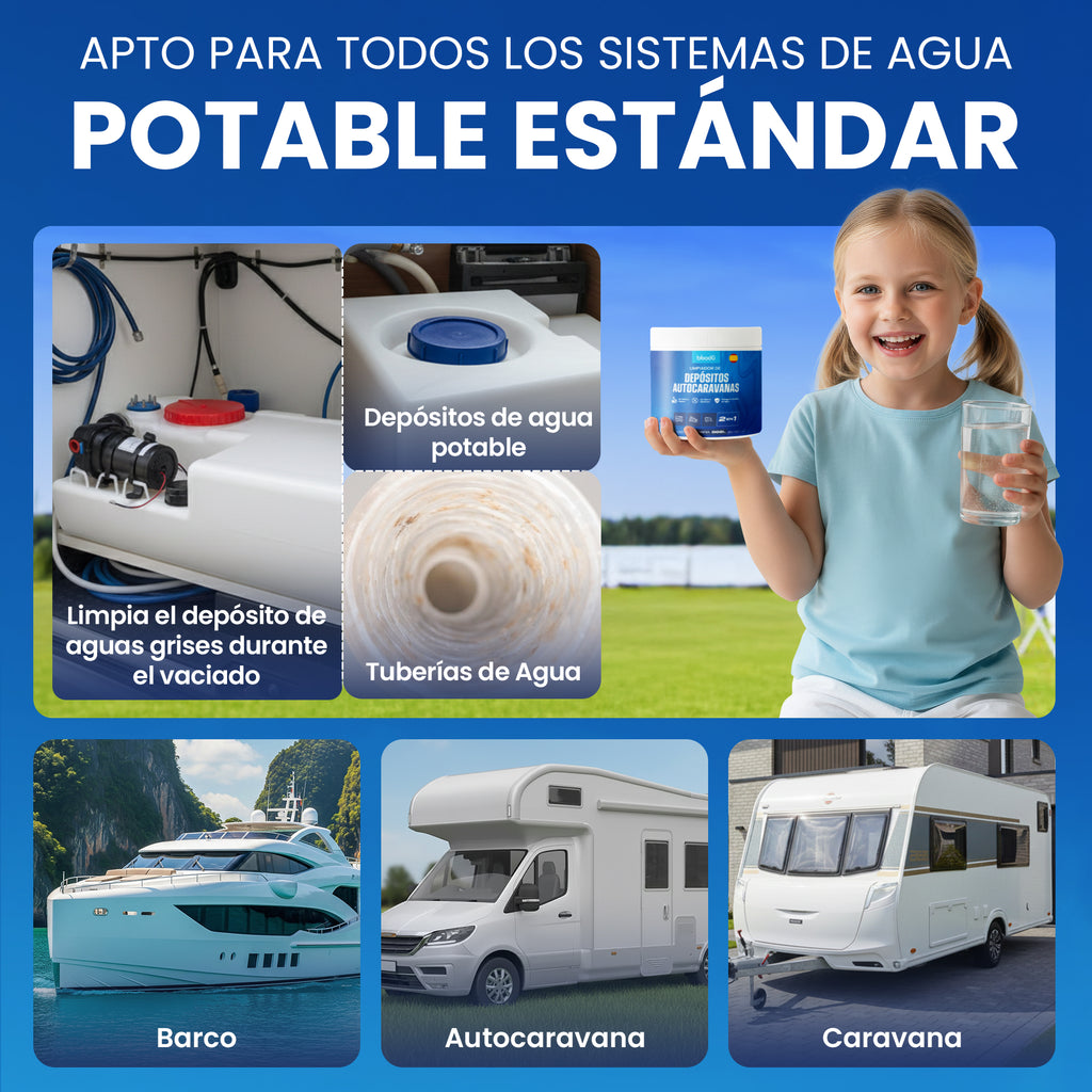 Limpiador Depósitos Autocaravanas